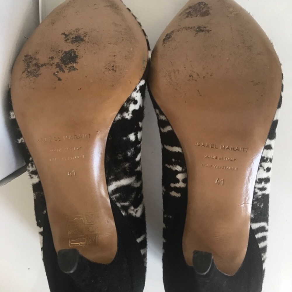 ❤️ Isabel Marant calf hair pumps - Picture 4 of 5